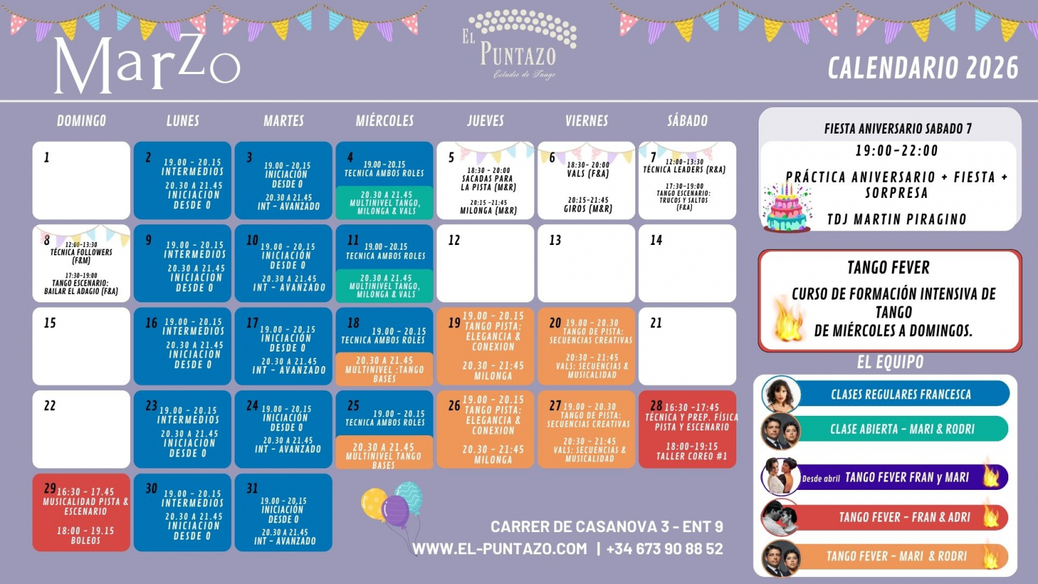 horarios clases de tango horarios clases de tango